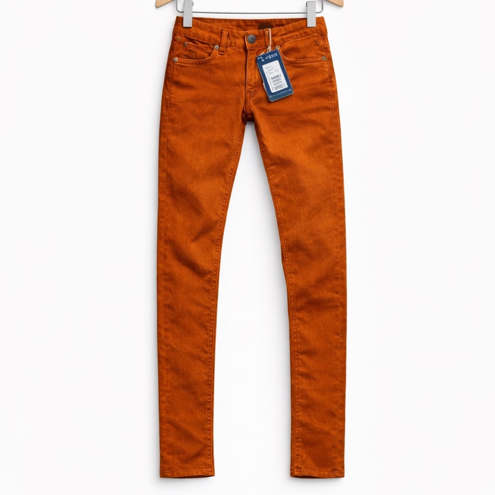 NWT G-Star Raw 3301 Super Slim Jeans Burnt Orange W25